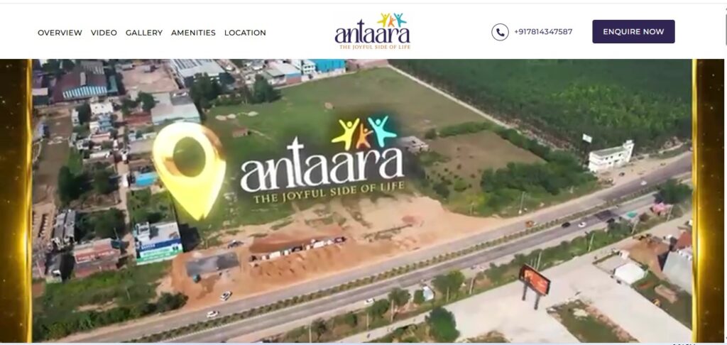 Antaara residential project aerial view