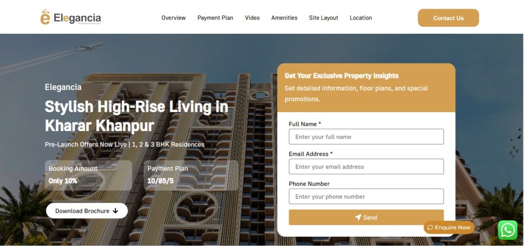 Elegancia modern high rise building