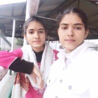 Team members visiting temple together